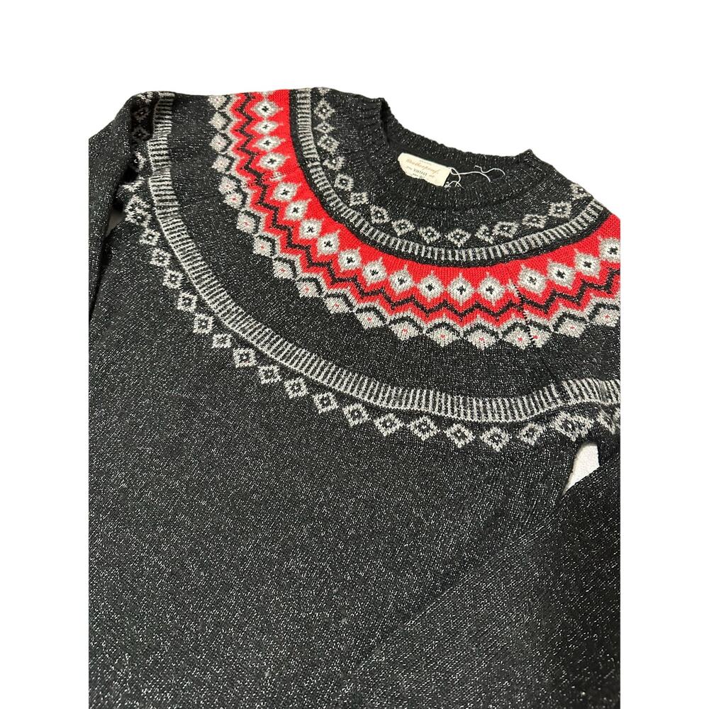 Weatherproof Vintage Original Woman's Crewneck Fair Isle Sweater Size Small?
